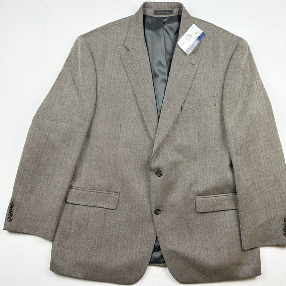 CHAPS Tweed Wool Blazer Size‎ 46 REG Mens Sport Jacket * READ - Picture 1 of 9